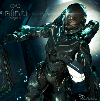 Second Life Marketplace - - INFINITI - The Expanse - Black Set -Legacy